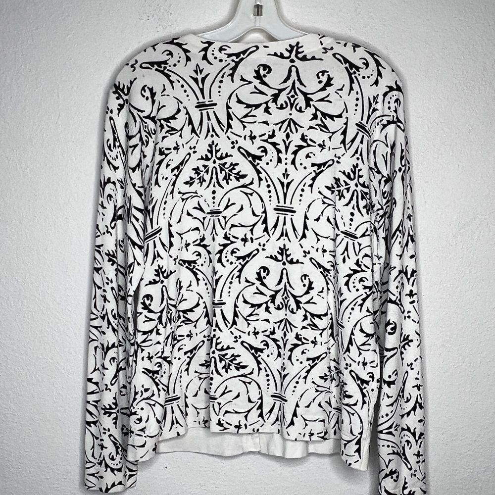 Chico's Silk Blend Cardigan Sweater - Picture 6 of 7